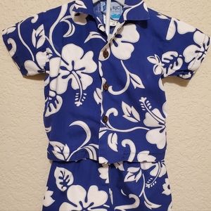 Hawaiian Short Set